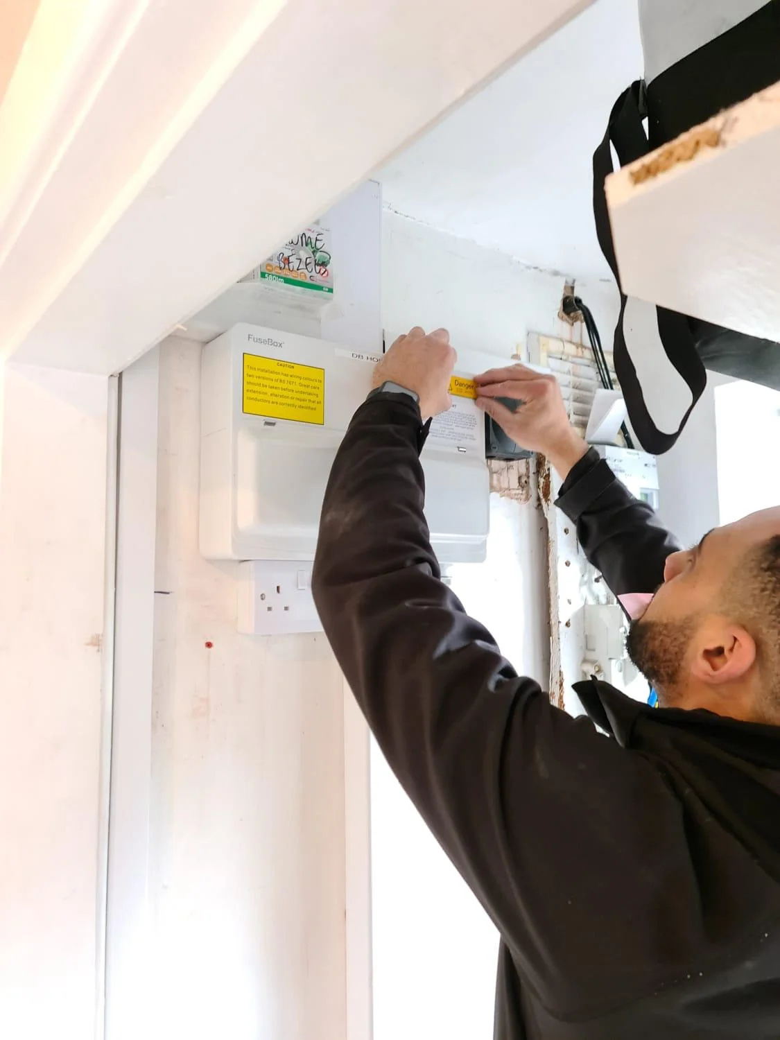 Security system installation